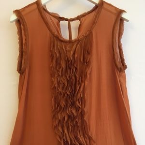 Donna Karan Silk Sleeveless Blouse